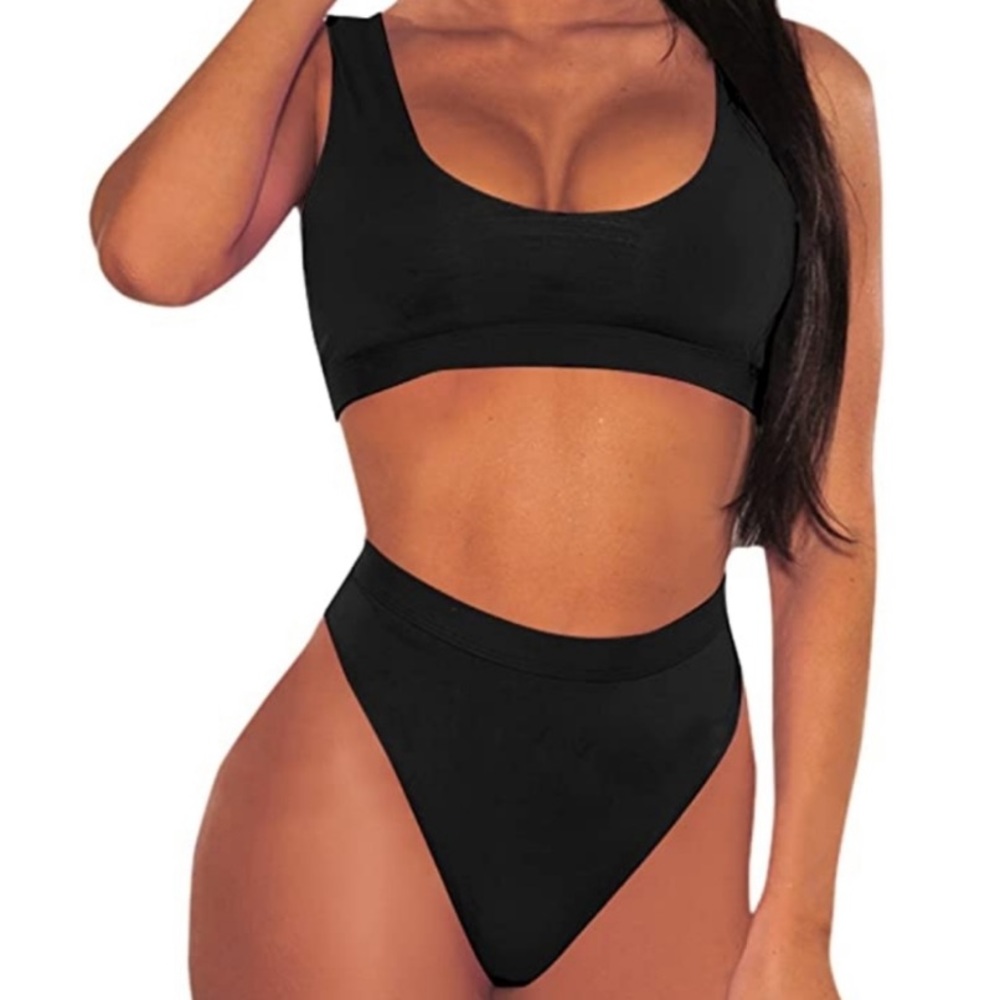 High waisted Cheeky Bikini